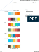 Design - Beautiful Color Palettes + Their Hex Codes