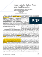 New Approximate Multiplier For Low Power Digital Signal Processing