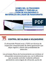 Presentación Ultrasonido Phased Array - TOFD