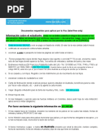 Lista de Documentos para La Visa AUSTRALIA