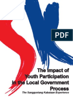 The Impact of Youth Participation in Local Governance: The Sangguniang Kabataan (SK) Experience