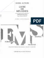 Livre de Mélodies 3