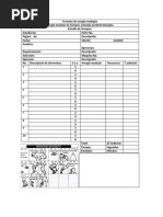 Formato de Arreglo Modapts