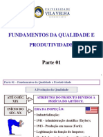 Aula Qualidade Parte 01 Qualidade e Produtividade 20170728-1350