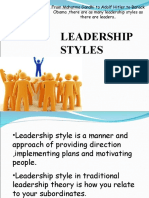 Leadership Styles