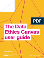 ODI The Data Ethics Canvas User Guide 2017-09-13