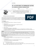 Artículo de Opinión, Crónica y Estrategias de Comprensión Lectora