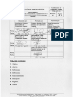 Procedimiento Certificacion Fitosanitaria y Supervision en La Exportacion de Esparrago PDF