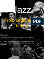 Jazz From Beginning To Bebop