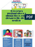 Procesos Pedagógicos y Didácticos en El Desarrollo de La Sesión ME