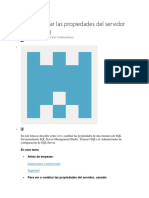 Propiedades SQL