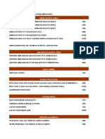 Price List 12-01-16