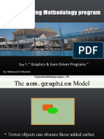 " Graphics & Even Driven Programs ": By: Mahmoud El-Khateeb