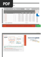 Excel Critical Path Tracker