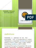 3 Reliability Concepts and Calculations