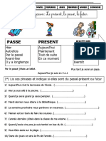 Passe Present Futur CP CE1 en PDF