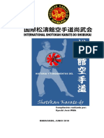 Historia y Fundamentos Basicos Del Karate-Do Shotokan PDF