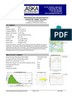 Kenaitze Wind Data Report