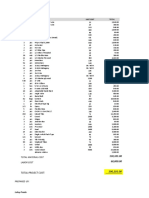 Bill of Materials & Cost Estimates - SC Toilet