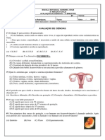 Avaliação de Ciências: 5º Ano Do Ensino Fundamental 1 - Ii Ciclo