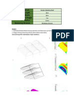 Type of Structure Dimension Length Width Rise/Height Radius Governing Stresses