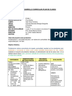 Plan de Desarrollo Curricular Nuevo