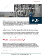 Equipment Criticality White Paper