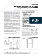 DS3232 Extremely Accurate I2C RTC