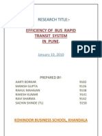 BRTS in Pune