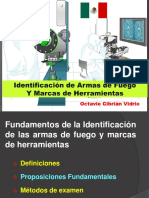 Identificacion de Armas de Fuego y Marcas de Herramientas