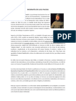 Biografía de Luca Pacioli