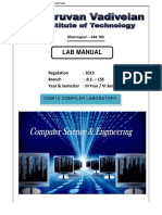 Cs6612 Compiler Laboratory