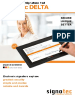 Signotec Delta Product Flyer en