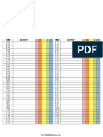 15 Minute Time Tracker