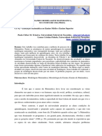 Teixeira - Usando Modelagem Matemática No Custo de Uma Pizza