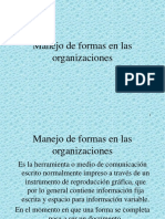 Manejo de Formas en Las Organizaciones