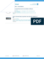 Automatic Data Acquisition - Consolidation