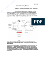 Classical Homocystinuria Disorder Summary