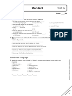 Unit 2 Standard Test A KL 2 Gimnazjum