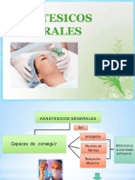 Anestesicos Generales y Locales