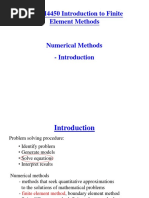 MECH4450 Introduction To Finite Element Methods