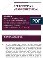 Criterios de Inversion y Financiamiento Empresarial