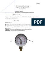 Continuous Process Design