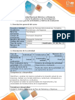 Guía de Actividades y Rúbrica de Evaluación - Paso 2 - Análisis Situacional y Objetivos