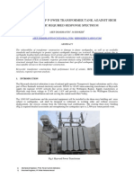 Seismic Requirement of Power Transformer