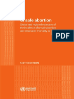 Unsafe Abortion PDF