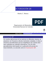 Factorizacion QR