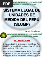 Sistema Legal de Unidades Si Slump Faim - Uncp