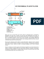 Treatment of Industrial Waste Water