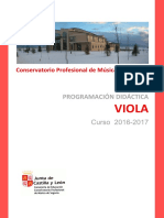 Programacion VIOLA 16-17 Segovia